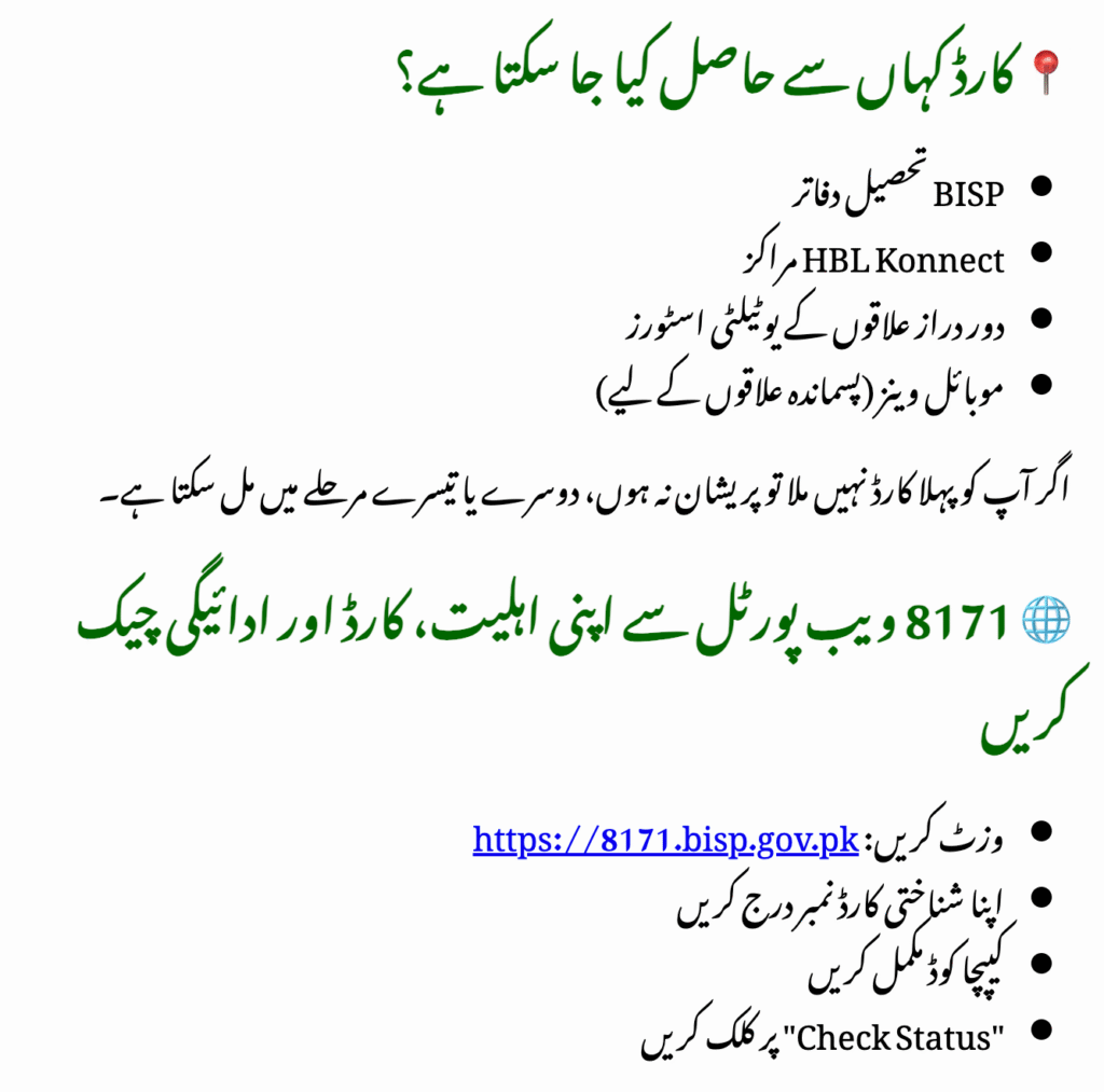 How to Apply for the New BISP 8171 Card (Step-by-Step Guide)