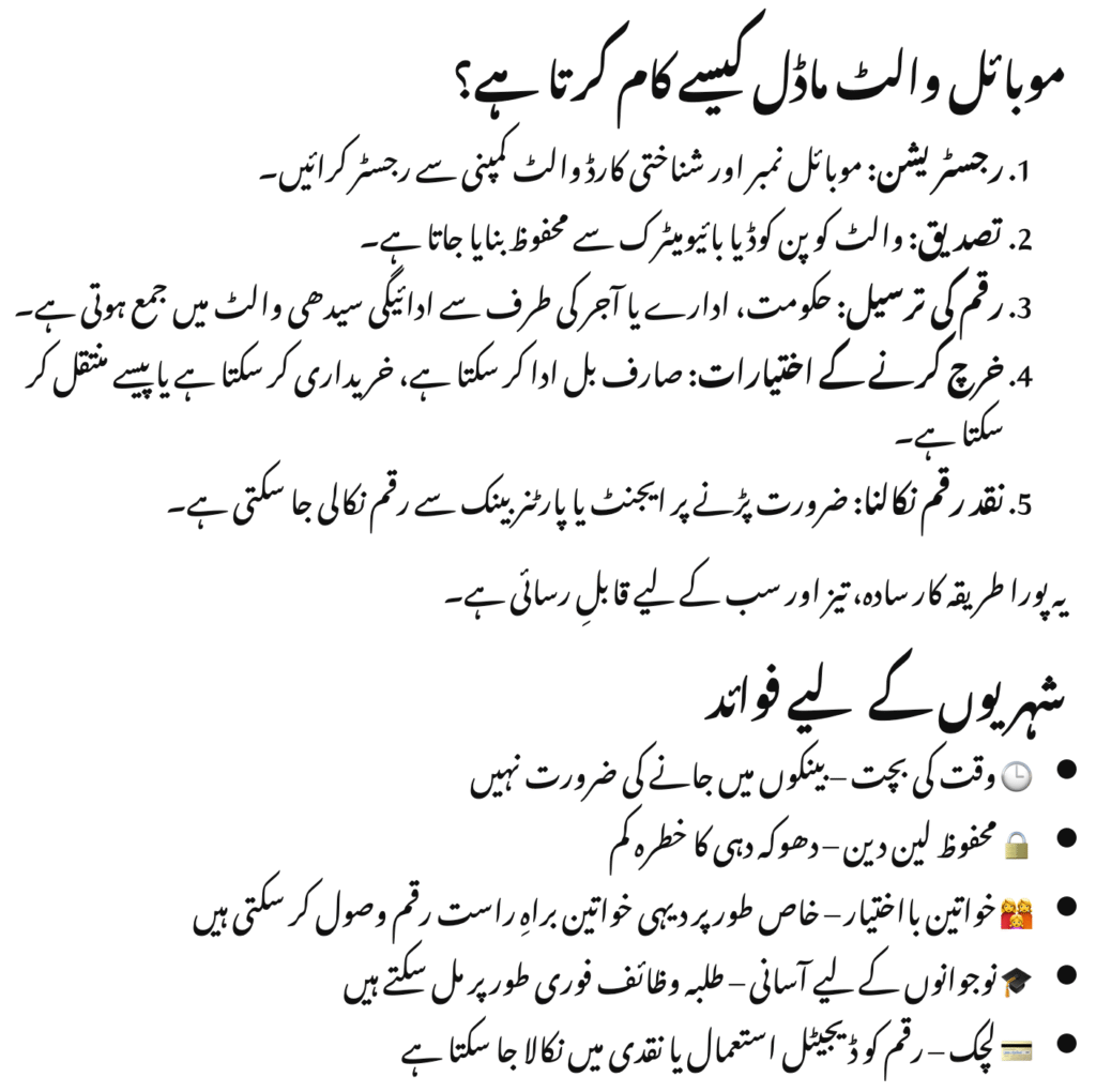 How the Mobile Wallet System Works